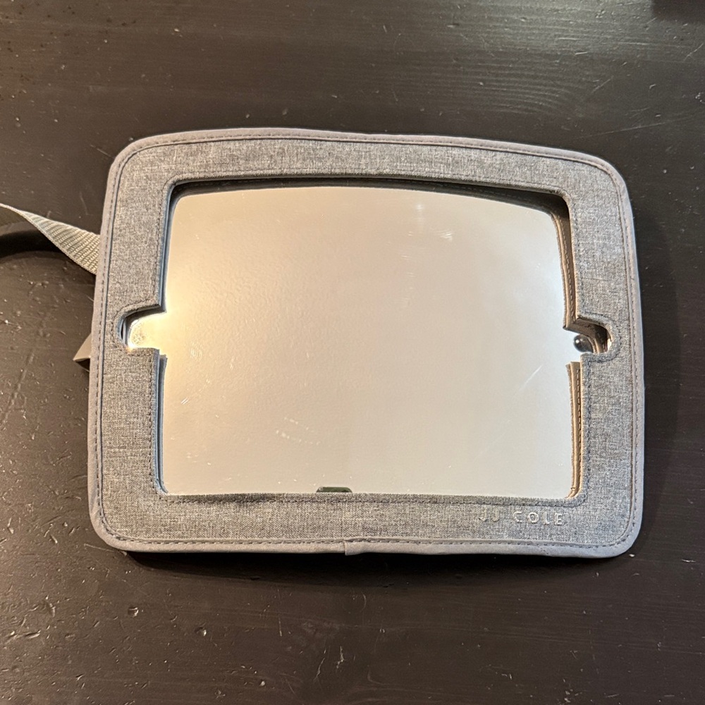JJ Cole Silver and Gray Car Mirror